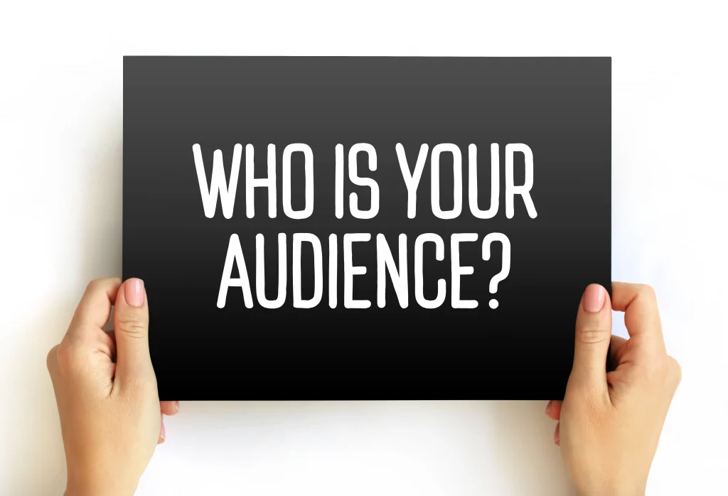 Who is your audience? Analysis of customer profiles is an important part of SEO work.